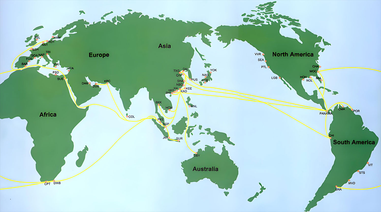 越南到美国海运